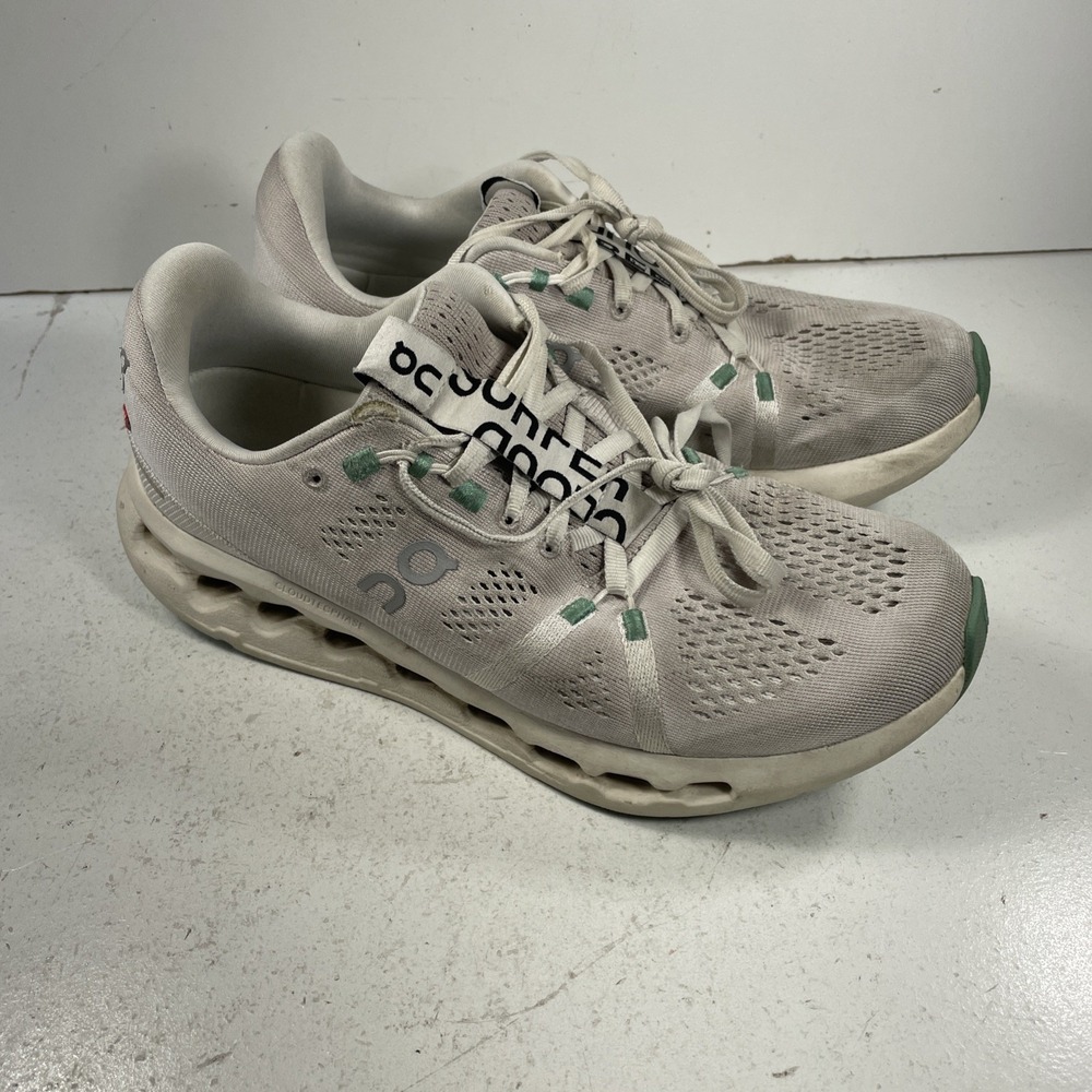 ON Cloudsurfer Womens Size 9 Running Shoes Pearl Ivory  3WD10442143
